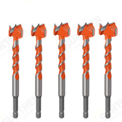 7mm Hex Shank Lengthen Core Drill Bit 16mm-25mm Woodworking Tools Hole Saw Cutter Hinge Boring Drill Bits