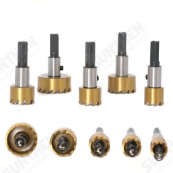 HSS Iron Sheet Iron Plate Reaming Aluminum Alloy Drilling Set Stainless Steel Titanium-plated High Speed Steel Hole Opener HSS Iron Sheet Iron Plate Reaming Aluminum Alloy Drilling Set Stainless Steel Titanium-plated High Speed Steel Hole Opener