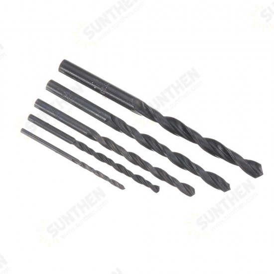 Upgrade 2-6mm 5Pcs Drill Bits HSS-CO Cobalt Twist Drill Bit For Bosch Dremel Rotary Tool Upgrade 2-6mm 5Pcs Drill Bits HSS-CO Cobalt Twist Drill Bit For Bosch Dremel Rotary Tool