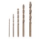 Upgrade 5Pcs 2-6mm Drill Bits HSS-CO Cobalt Twist Drill Bit For Bosch Dremel Rotary Tool