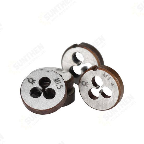 M1-M1.8 Round Die Tap Threading Metric Mini Die