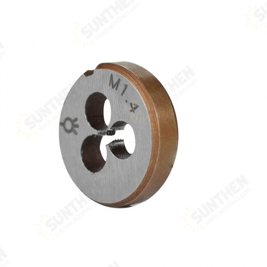 M1-M1.8 Round Die Tap Threading Metric Mini Die