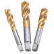 M12-20 HSS Titanium Coated Screw Tap Metric Spiral Fluted Machine Screw Hand Tap M12-20 HSS Titanium Coated Screw Tap Metric Spiral Fluted Machine Screw Hand Tap