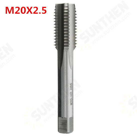 M20 x 1.5mm/2.5mm Metric Tap Plug Tap Machine Screw Threaded Tap