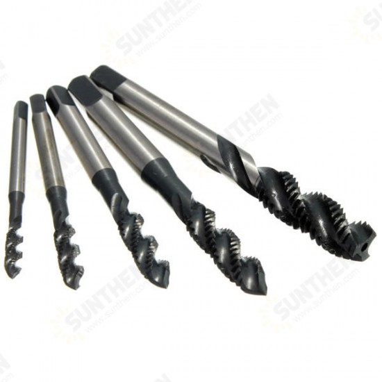 M3-M8 HSS Spiral Screw Thread Tap Nitriding Treatment Machine Thread Tap M3-M8 HSS Spiral Screw Thread Tap Nitriding Treatment Machine Thread Tap