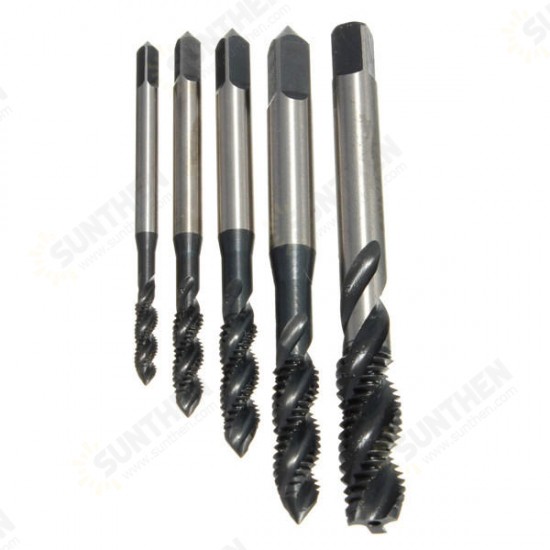 M3-M8 HSS Spiral Screw Thread Tap Nitriding Treatment Machine Thread Tap M3-M8 HSS Spiral Screw Thread Tap Nitriding Treatment Machine Thread Tap