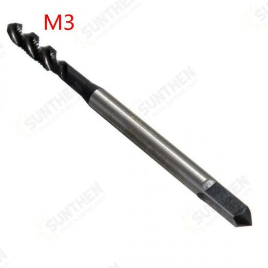 M3-M8 HSS Spiral Screw Thread Tap Nitriding Treatment Machine Thread Tap M3-M8 HSS Spiral Screw Thread Tap Nitriding Treatment Machine Thread Tap