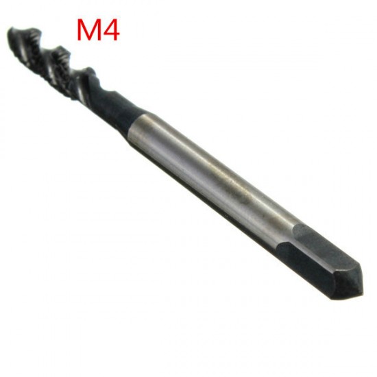 M3-M8 HSS Spiral Screw Thread Tap Nitriding Treatment Machine Thread Tap