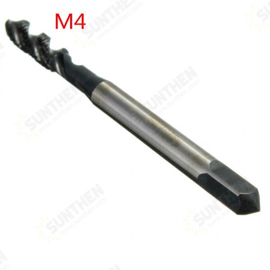 M3-M8 HSS Spiral Screw Thread Tap Nitriding Treatment Machine Thread Tap M3-M8 HSS Spiral Screw Thread Tap Nitriding Treatment Machine Thread Tap