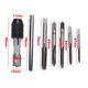 M3-M8 Tap Drill Set T Handle Ratchet Tap Wrench Machinist Tool With Screw Tap Hand M3-M8 Tap Drill Set T Handle Ratchet Tap Wrench Machinist Tool With Screw Tap Hand