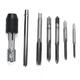 M3-M8 Tap Drill Set T Handle Ratchet Tap Wrench Machinist Tool With Screw Tap Hand