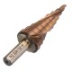 M35 Cobalt Step Drill 4-12/4-20/4-32mm HSS Drill Bits Triangle Shank For Stainless Steel M35 Cobalt Step Drill 4-12/4-20/4-32mm HSS Drill Bits Triangle Shank For Stainless Steel
