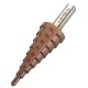 M35 Cobalt Step Drill 4-12/4-20/4-32mm HSS Drill Bits Triangle Shank For Stainless Steel M35 Cobalt Step Drill 4-12/4-20/4-32mm HSS Drill Bits Triangle Shank For Stainless Steel