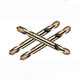 M35 Cobalt-containing Super-hard Double-edged Punching And All-grinding Double-head Spiral Drill M35 Cobalt-containing Super-hard Double-edged Punching And All-grinding Double-head Spiral Drill