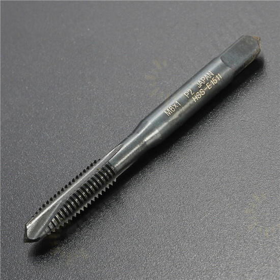 M3/M4/M5/M6/M8 HSS Nitride Coated Screw Tap Metric Spiral Hand Thread Screw Tap