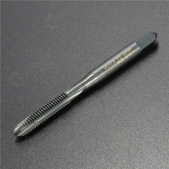 M3/M4/M5/M6/M8 HSS Nitride Coated Screw Tap Metric Spiral Hand Thread Screw Tap