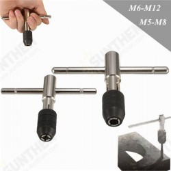 M5-M8 M6-M12 T Handle Tap Wrench Chuck Type Adjustable Hand Tool M5-M8 M6-M12 T Handle Tap Wrench Chuck Type Adjustable Hand Tool