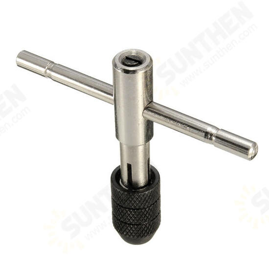 M5-M8 M6-M12 T Handle Tap Wrench Chuck Type Adjustable Hand Tool