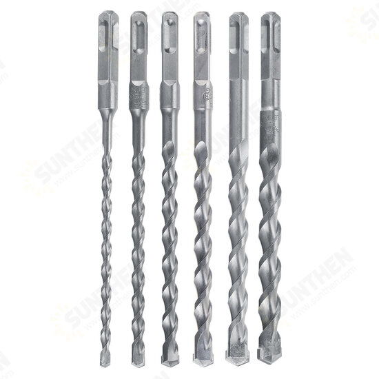 Masonry Hammer Drill Bit for Tiles Concrete Brick Hardened Chrome Alloy Steel Flat Drill Bit