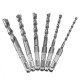 Masonry Hammer Drill Bit for Tiles Concrete Brick Hardened Chrome Alloy Steel Flat Drill Bit