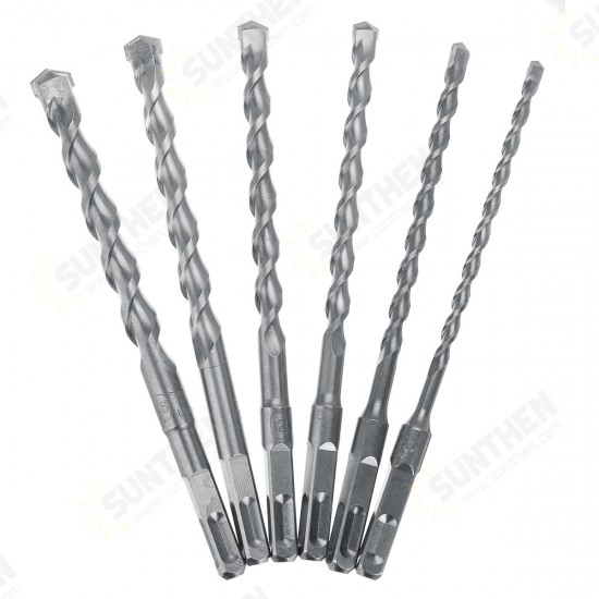 Masonry Hammer Drill Bit for Tiles Concrete Brick Hardened Chrome Alloy Steel Flat Drill Bit