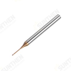 R0.4 2 Flutes Ball Nose Long Neck Milling Cutter HRC60 CNC Deep Notch Cutter End Mill R0.4 2 Flutes Ball Nose Long Neck Milling Cutter HRC60 CNC Deep Notch Cutter End Mill