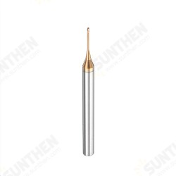 R0.4 2 Flutes Ball Nose Long Neck Milling Cutter HRC60 CNC Deep Notch Cutter End Mill R0.4 2 Flutes Ball Nose Long Neck Milling Cutter HRC60 CNC Deep Notch Cutter End Mill