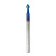 R0.5-R3 2 Flutes Tungsten Carbide End Mill HRC65 NACO Coated Ball Nose Milling Cutter R0.5-R3 2 Flutes Tungsten Carbide End Mill HRC65 NACO Coated Ball Nose Milling Cutter