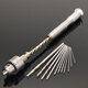 Semi-automatic Mini Hand Drill with 10 Twist Drills Chuck Clamping 0.3-4.0mm Reamer Pinhole Hand Drill