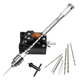 Semi-automatic Mini Hand Drill with 10 Twist Drills Chuck Clamping 0.3-4.0mm Reamer Pinhole Hand Drill Semi-automatic Mini Hand Drill with 10 Twist Drills Chuck Clamping 0.3-4.0mm Reamer Pinhole Hand Drill