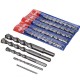 Triangular Handle Tungsten Alloy Twist Drill Bits For Pistol Percussion Woodworking Tools