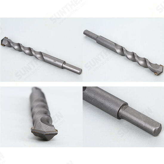 Triangular Handle Tungsten Alloy Twist Drill Bits For Pistol Percussion Woodworking Tools Triangular Handle Tungsten Alloy Twist Drill Bits For Pistol Percussion Woodworking Tools