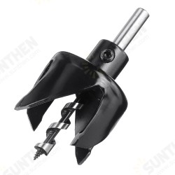 Woodworking Hole Saw Drill Bit Round Four/Six Tooth Cemented Carbide Lock Installation Hole Saw Cutter
