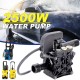 2500W 2900PSI Small Block Electric Water Pump High Volume Flow BLACK