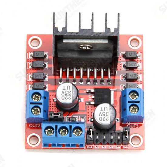 10 Pcs L298N Dual H Bridge Stepper Motor Driver Board