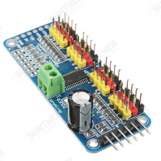 5Pcs PCA9685 16-Channel 12-bit PWM Servo Motor Driver I2C Module