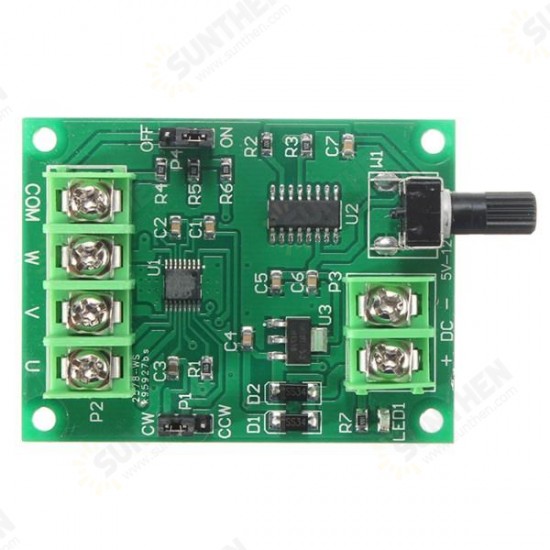 5V-12V DC Brushless Motor Driver Board Controller For Hard drive motor 3/4 wire