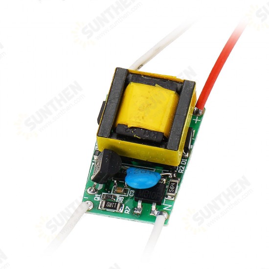 5W LED Driver Input AC110/220V to DC 15-18V Built-in Drive Power Supply Adjustable Lighting for DIY LED Lamps