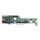 Digital Signal M3663.03B DVB-T2 Universal LCD TV Controller Driver Board TV/PC/VGA/HDMI/USB+7 Key Button+2ch 6bit 30pins LVDS Cable+1 Lamp Inverter