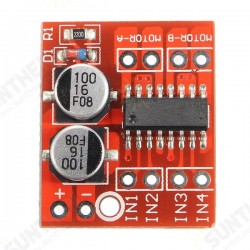 Dual Channel L298N DC Motor Driver Board PWM Speed Dual H Bridge Stepper Module Dual Channel L298N DC Motor Driver Board PWM Speed Dual H Bridge Stepper Module