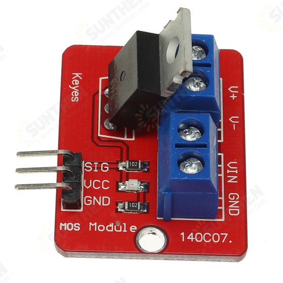 HW-042 0-24V IRF520 MOS Driver Module Board for MCU ARM Raspberry Pi