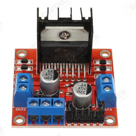 L298N Dual H Bridge Stepper Motor Driver Board