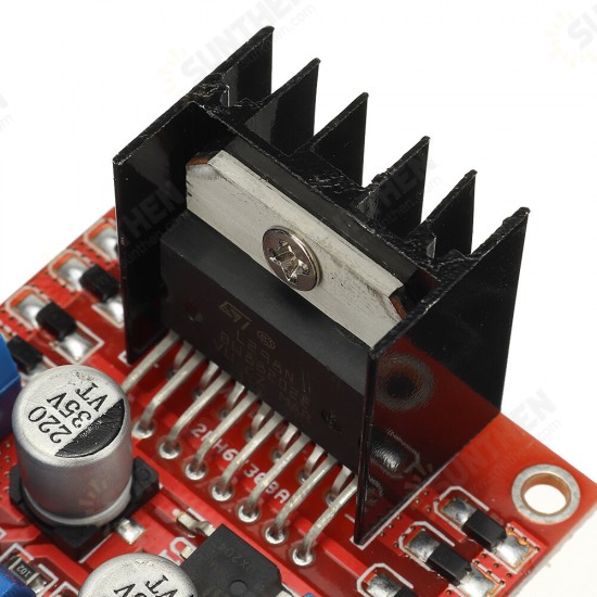 L298N Dual H Bridge Stepper Motor Driver Board