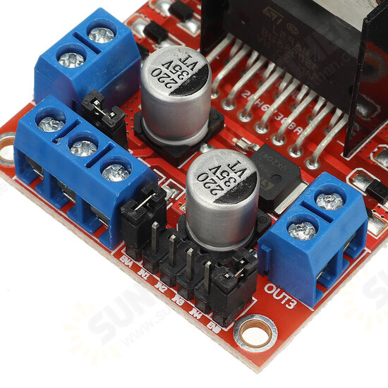 L298N Dual H Bridge Stepper Motor Driver Board