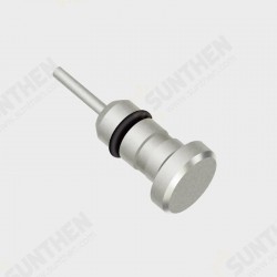 2-in-1 Metal Dust Plug Earphone Port Sim Card Tray Eject Pin Needle For iPhone 6 Android Smartphone 2-in-1 Metal Dust Plug Earphone Port Sim Card Tray Eject Pin Needle For iPhone 6 Android Smartphone