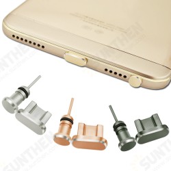 Aluminum Android Dust Plug Set Micro USB Port + Earphone Jack Plugs Sim Card Needle For Smartphone Aluminum Android Dust Plug Set Micro USB Port + Earphone Jack Plugs Sim Card Needle For Smartphone