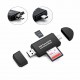 3 in 1 Multifunction Card Reader 480Mbps High Speed Type-c USB 2.0 Micro Usb Tf Memory Card OTG Card Reader