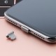 Universal Aluminium Alloy Metal Dustproof Plug Charge Port Decoration Accessories With Card Pin for iPhone Whole Series for iPhone 11 X XR XS Max