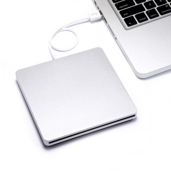 Slim USB External CD Burner Reader Player CD / DVD Player Optical Drive for PC Laptop Windows