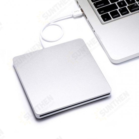 Slim USB External CD Burner Reader Player CD / DVD Player Optical Drive for PC Laptop Windows